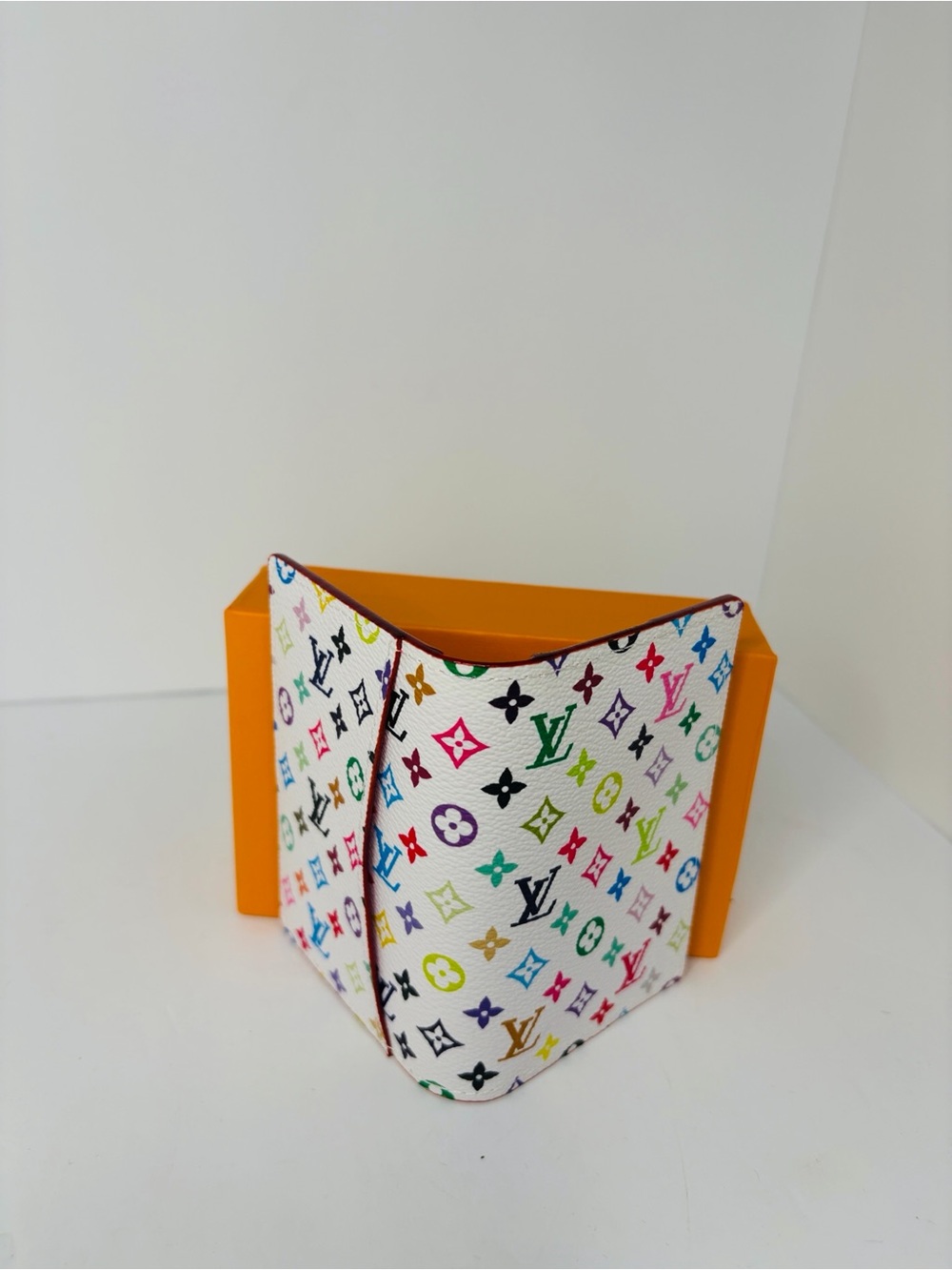 Louis Vuitton Multicolor Monogram Card Holder with Pink Lining - Picture 6 of 7